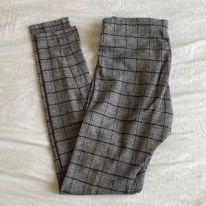 Zara plaid leggings